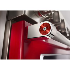 KitchenAid 36 in. 5.1 cu. ft. Smart Convection Oven Freestanding LP Gas Range with 6 Sealed Burners - Passion Red, , hires