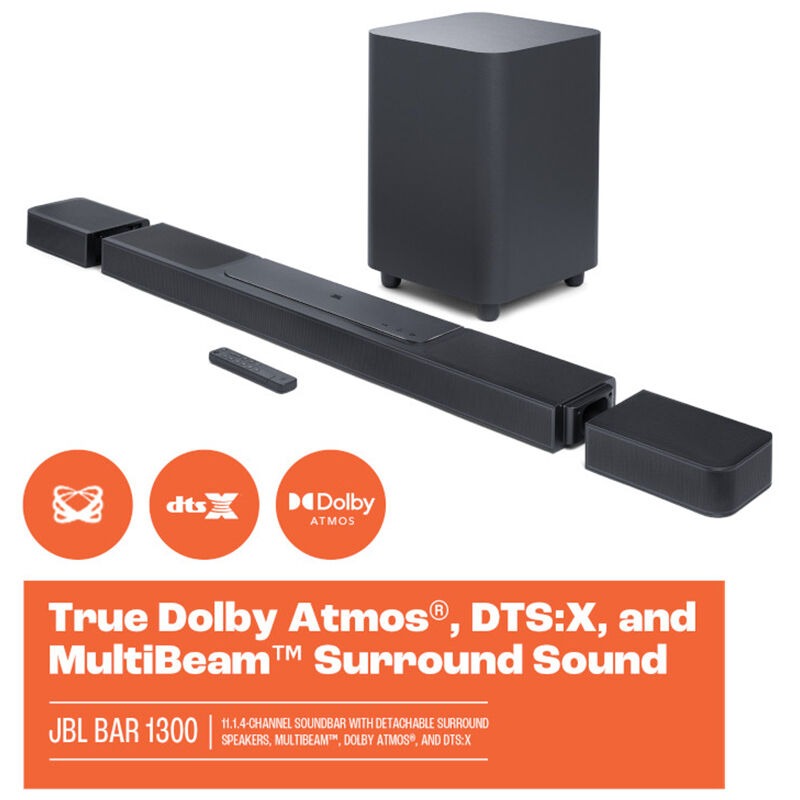 JBL - BAR 1000 11.1.4ch Dolby Atmos Soundbar with Wireless