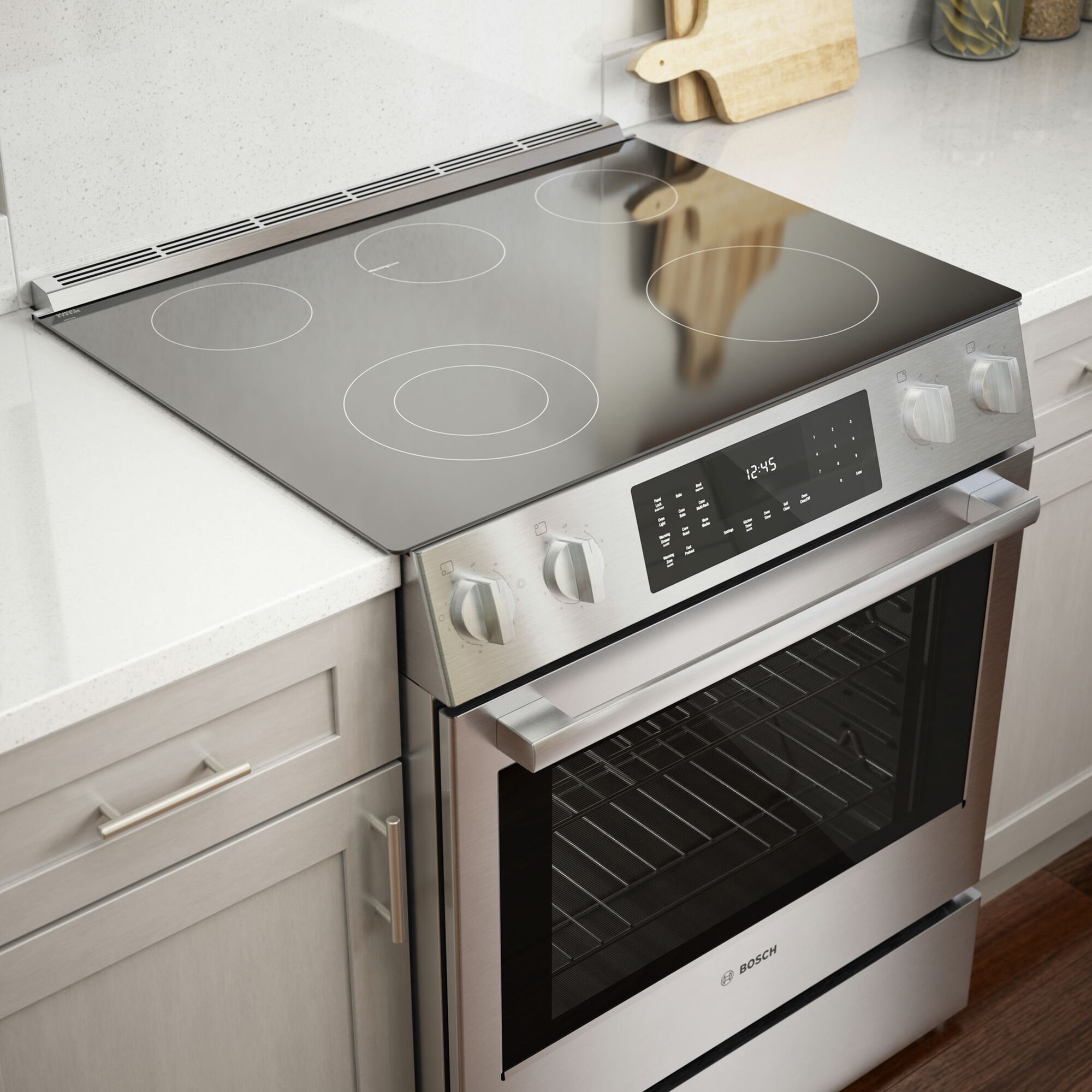 bosch electric range double oven