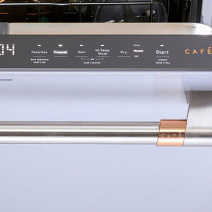 Cafe 24 in. Top Control Dishwasher with 42 dBA Sound Level, 3rd-Rack, Ultra Wash & Dry - Stainless Steel, , hires