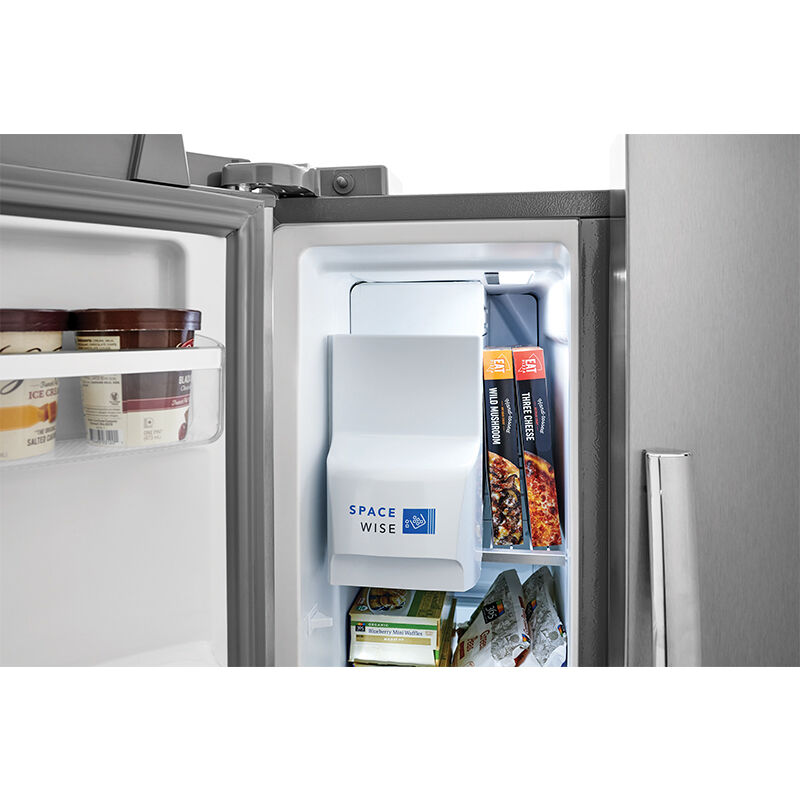 anli glass cabinet freezer ice fridge