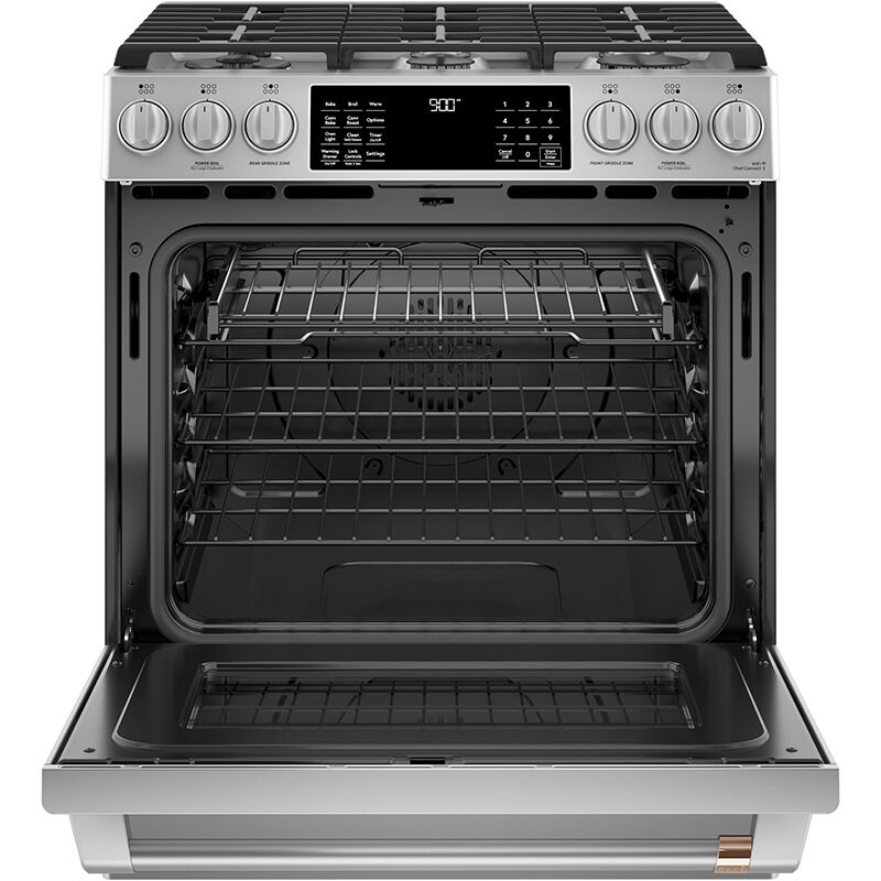 Ge cafe 30 dual deals fuel range