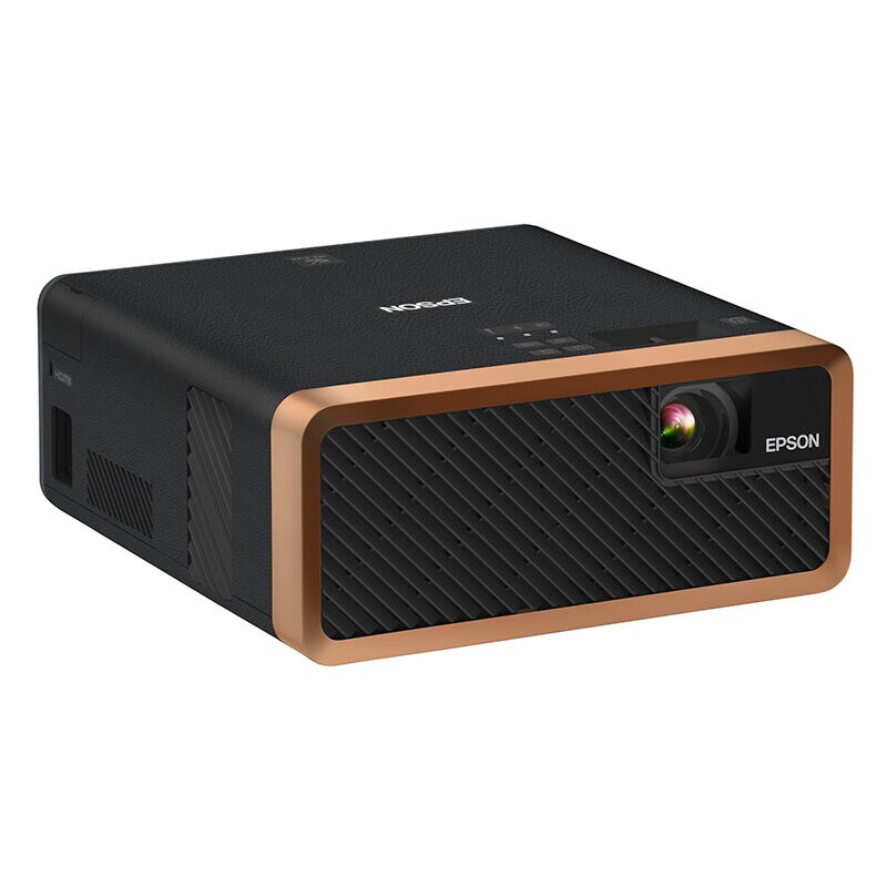 Epson EF-100 Mini-Laser Streaming Projector with Android TV - Black