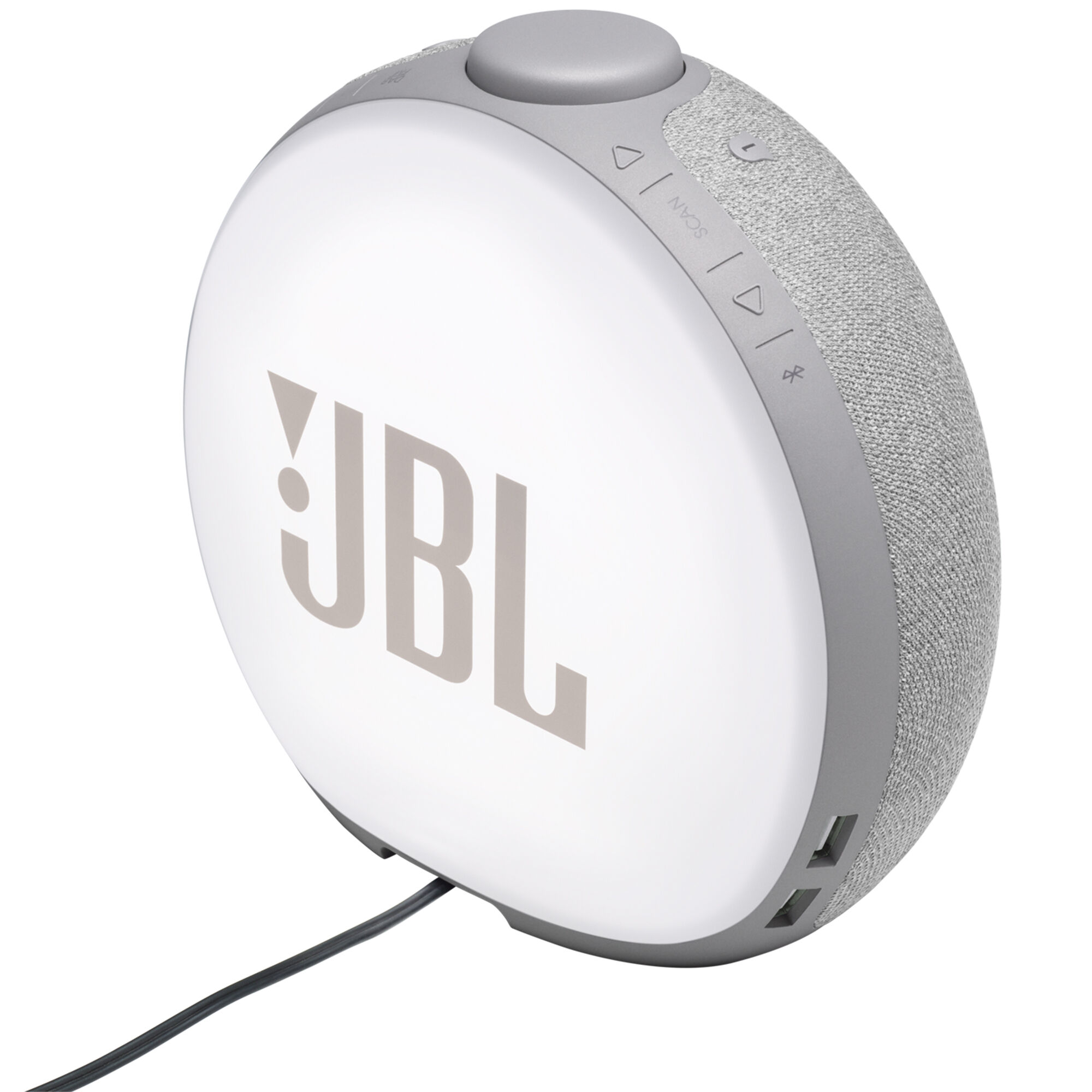 JBL Horizon 2 Bluetooth Clock Radio Speaker with FM - Gray