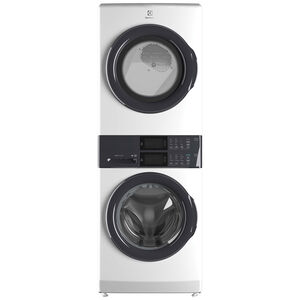 Electrolux 27 in. 4.4 cu. ft. Electric Front Load Laundry Center with LuxCare Wash & Moisture Sensor Dry - White, , hires
