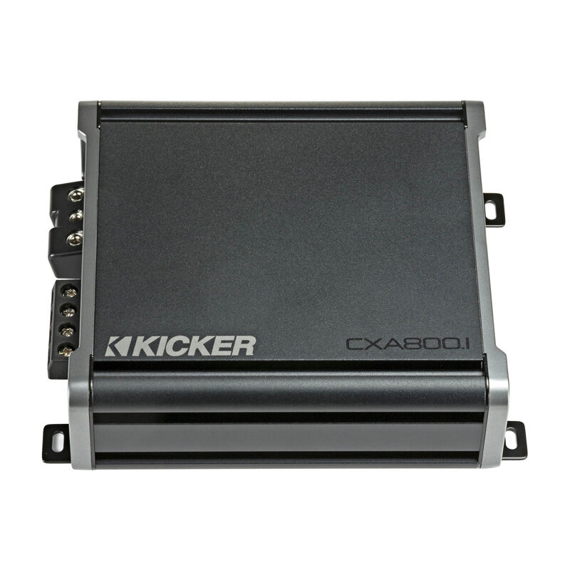 Kicker 800 Watt Mono Class D Subwoofer Amp side view