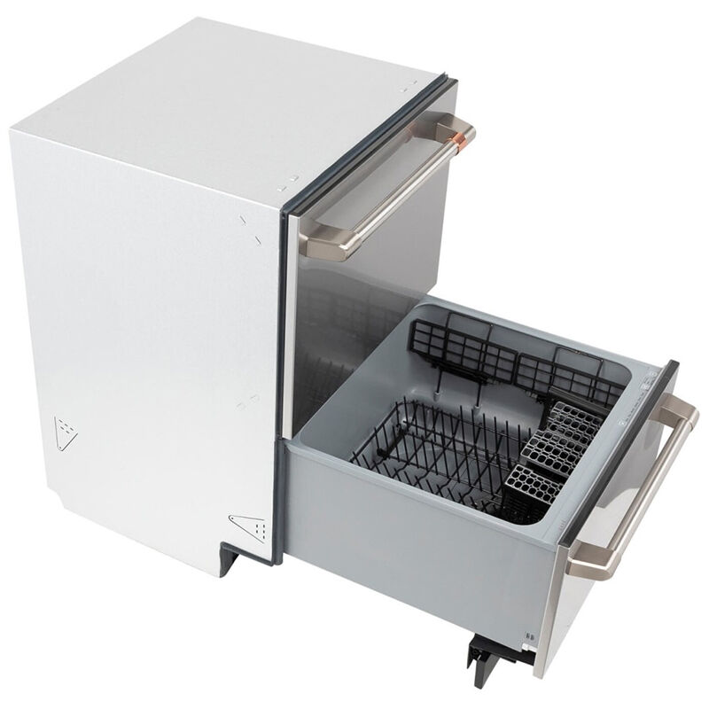 Buy Café 24 Built In Double Drawer Dishwasher - Matte Black