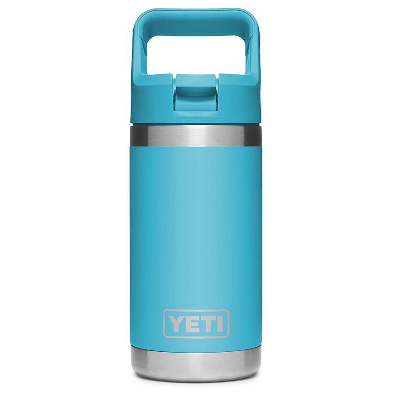 Yeti Rambler Jr 12 oz Kids Water Bottle Reef Blue Limited Edition Gift