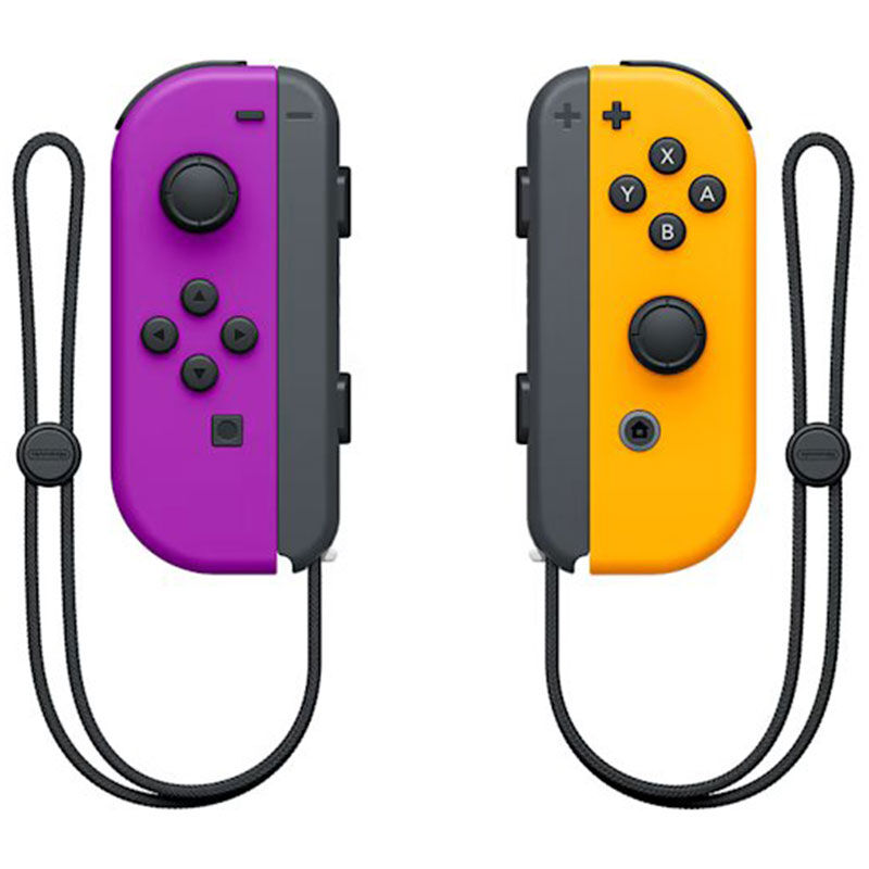 Nintendo Neon Purple / Neon Orange Joy-Con (L-R) for Nintendo Switch | P.C.  Richard u0026 Son