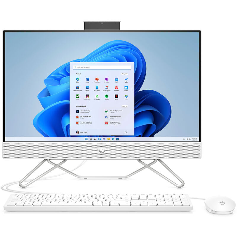 HP 23.8" All-in-one with Intel J4025, 8GB RAM, 256GB SSD, Win 11 Home | Richard &