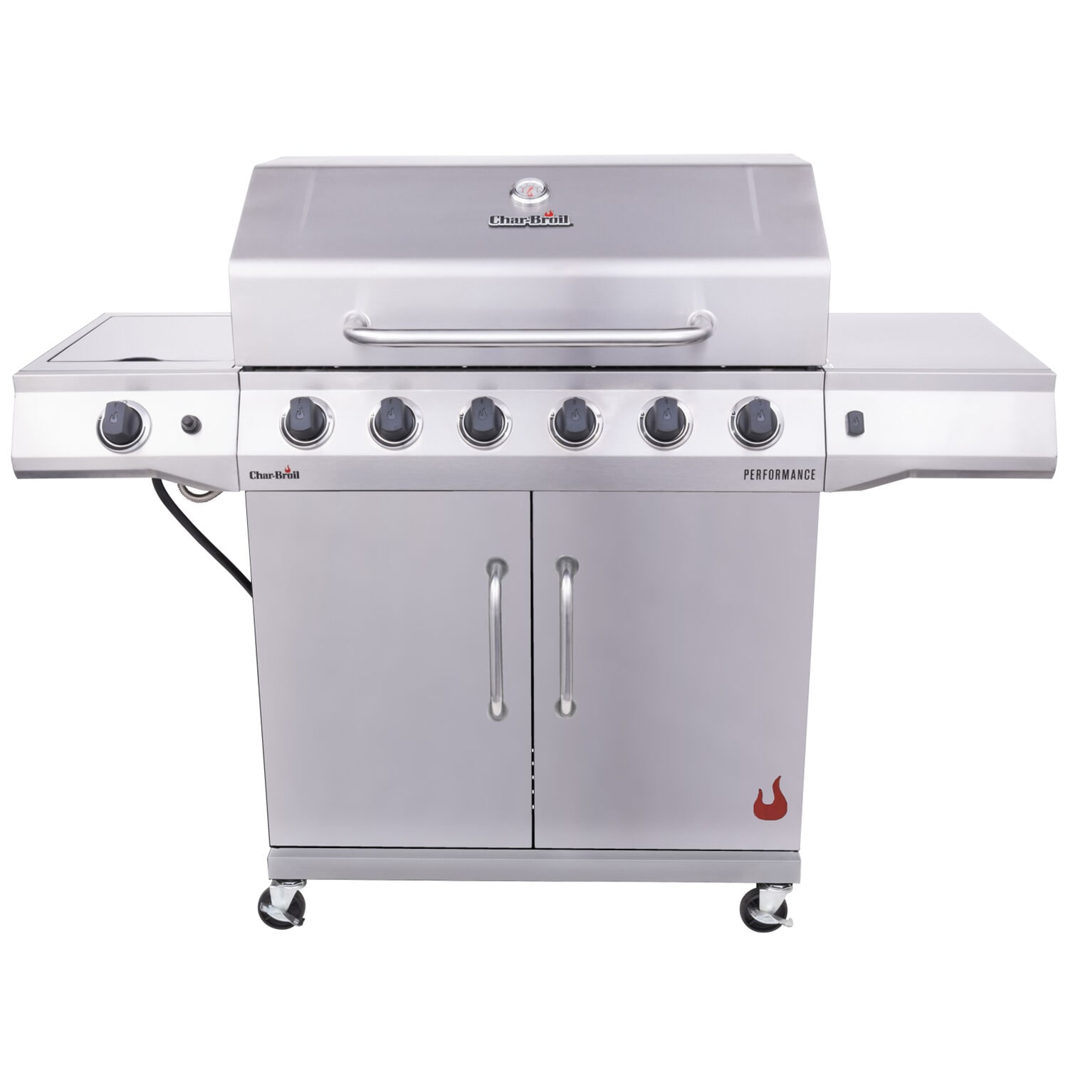 Char Broil Performance Series 6 Burner Propane Grill with Side