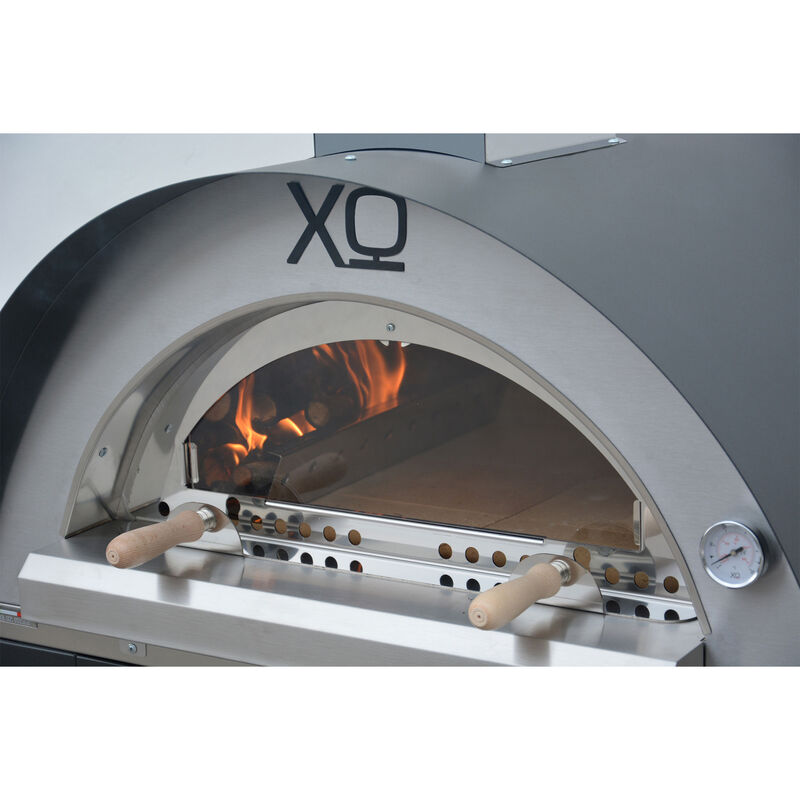 Pizza Party wood fired ovens and door with glass