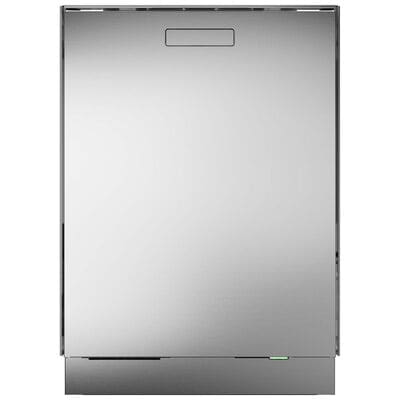 Asko Logic Series 24 in. Smart Built-In Dishwasher with Top Control, 40 dBA Sound Level, 16 Place Settings, 9 Wash Cycles & Sanitize Cycle - Stainless Steel | DBI565IXXLS