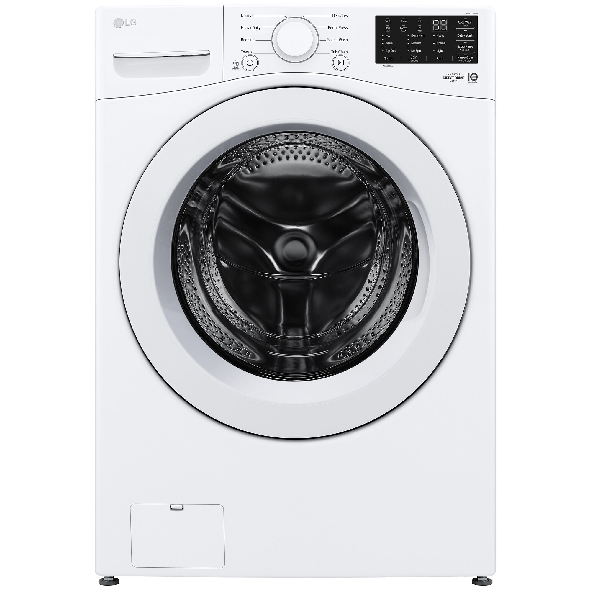 Tub clean lg washing deals machine front load