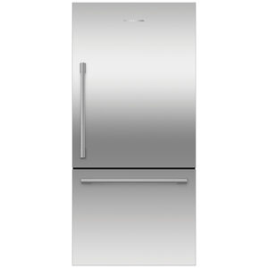 Fisher & Paykel Series 7 32 in. 17.1 cu. ft. Counter Depth Bottom Freezer Refrigerator - Stainless Steel, , hires