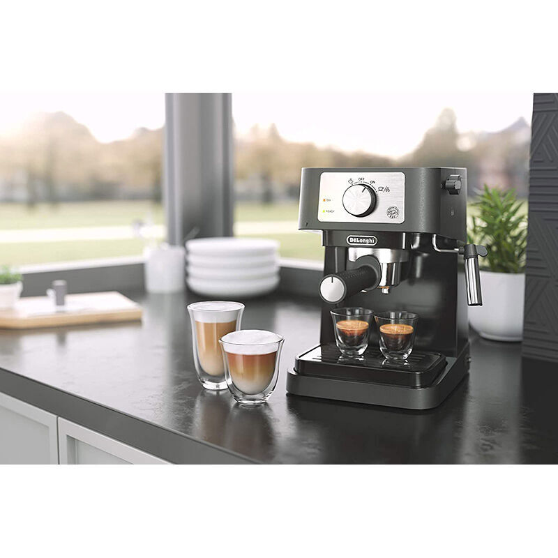 DeLonghi Stilosa EC260BK Espresso Machine, Black – ECS Coffee