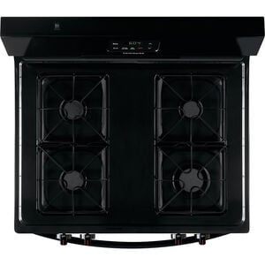 Frigidaire 30 in. 5.0 cu. ft. Oven Freestanding Gas Range with 4 Sealed Burners - Black, , hires