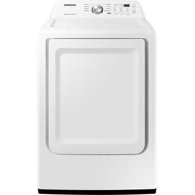 Samsung 27 in. 7.2 cu. ft. Gas Dryer with Delicate & Sensor Dry - White | DVG45T3200W