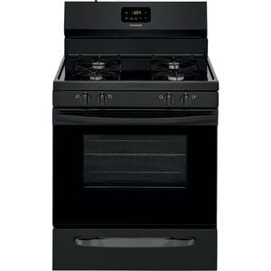 Frigidaire 30 in. 5.0 cu. ft. Oven Freestanding Gas Range with 4 Sealed Burners - Black, , hires