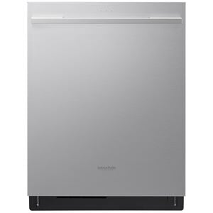 Signature Kitchen Suite 24 in. Top Control Smart Dishwasher with 40 dBA Sound Level, 3rd Rack & Powersteam Technology - Satin Stainless Steel, , hires