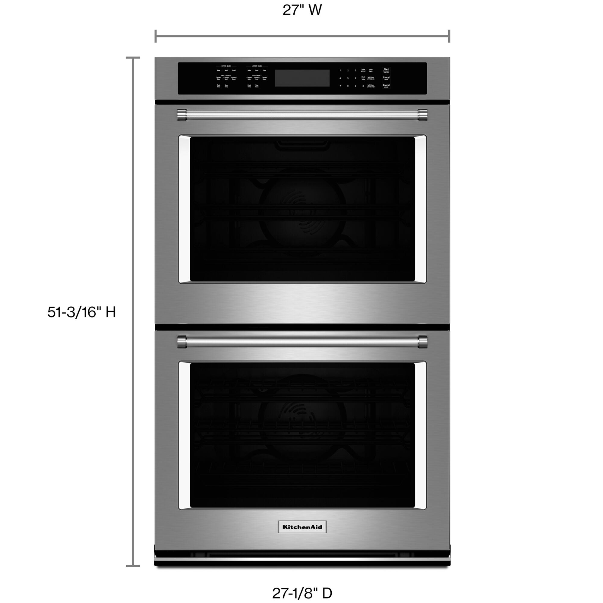 27 inch gas wall oven