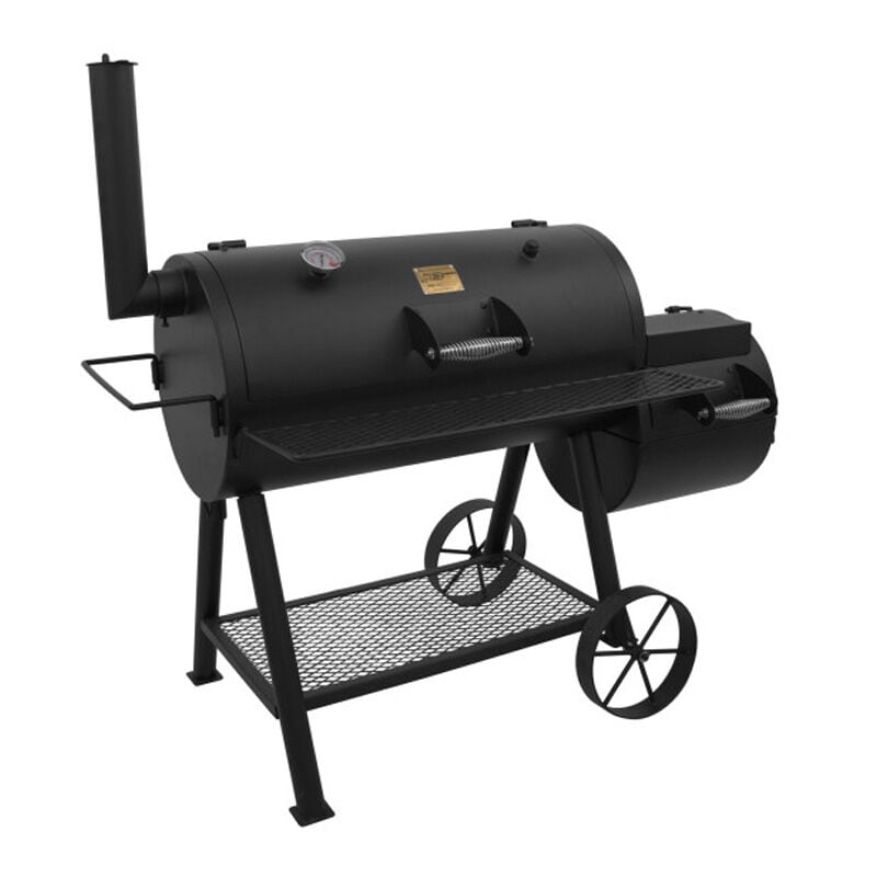 Char Broil Oklahoma Joe s Highland Offset Charcoal Grill Smoker