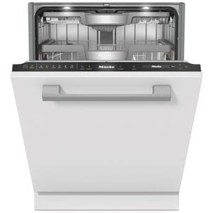 Miele 24 in. Top Control Smart Dishwasher with 39 dBA Sound Level & 3rd Rack - Custom Panel Ready, , hires