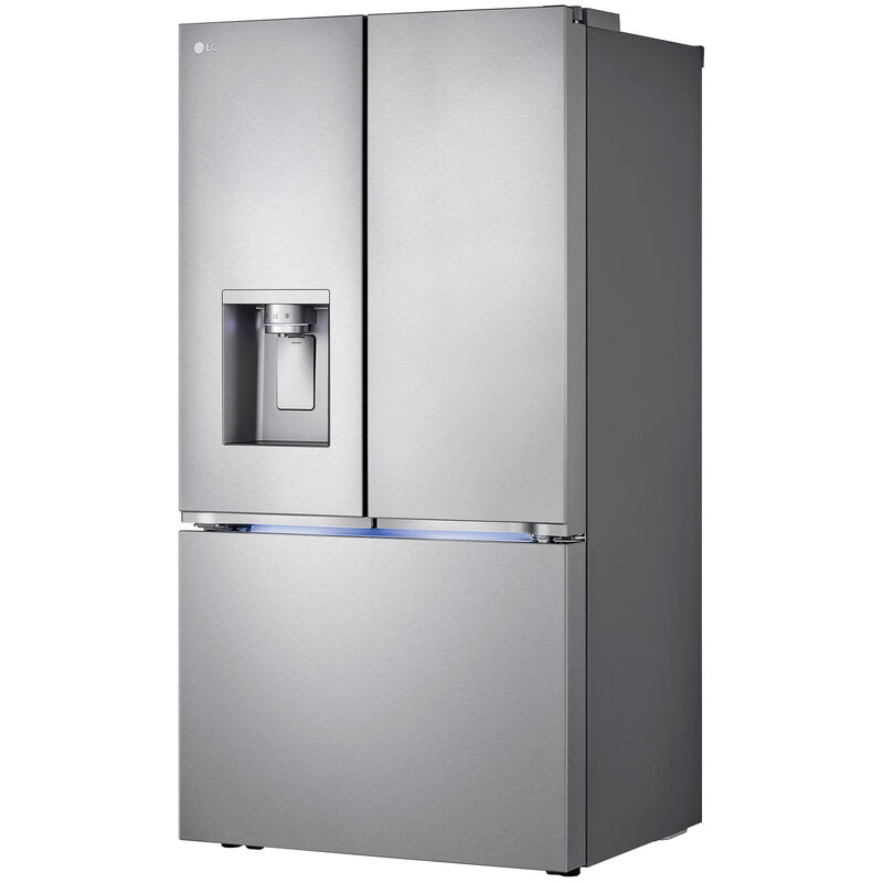 LG 30.7 Cu. Ft. French Door Smart Refrigerator with Tall Ice and Water  Dispenser Stainless Steel LRYXS3106S - Best Buy