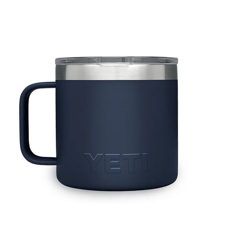 YETI Rambler 14 oz Mug with Magslider Lid - Navy | P.C. Richard & Son