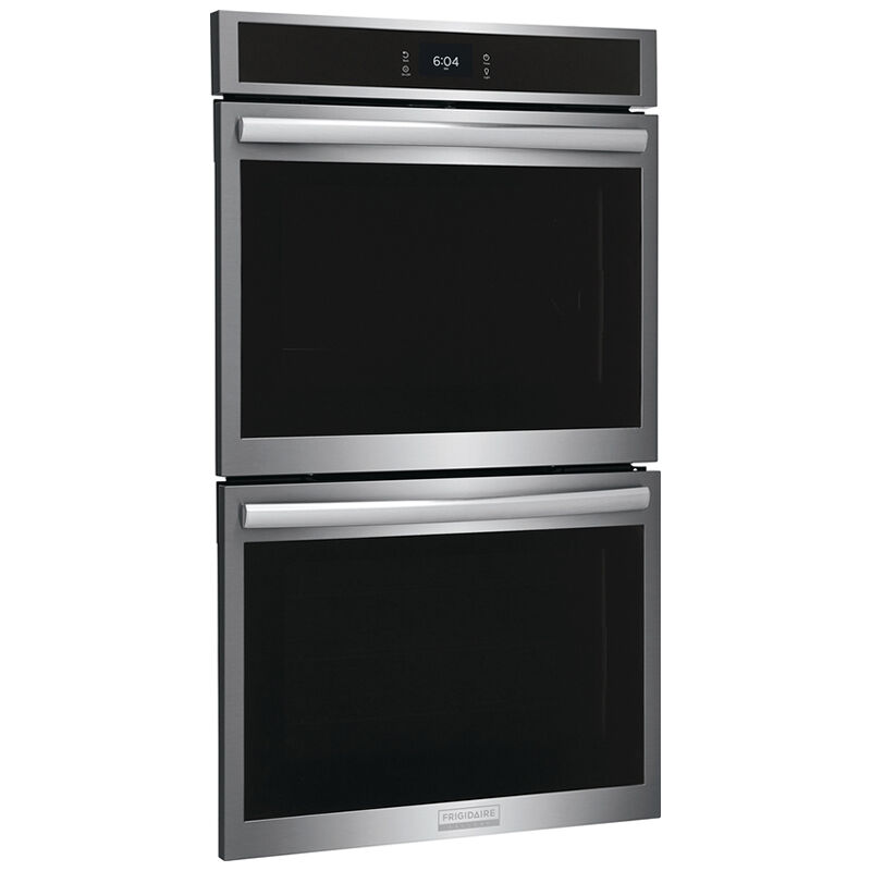 Frigidaire Gallery 30inch 10.6 Cu. Ft. Electric Double Wall Oven with  Standard Convection & Self Clean - Stainless Steel