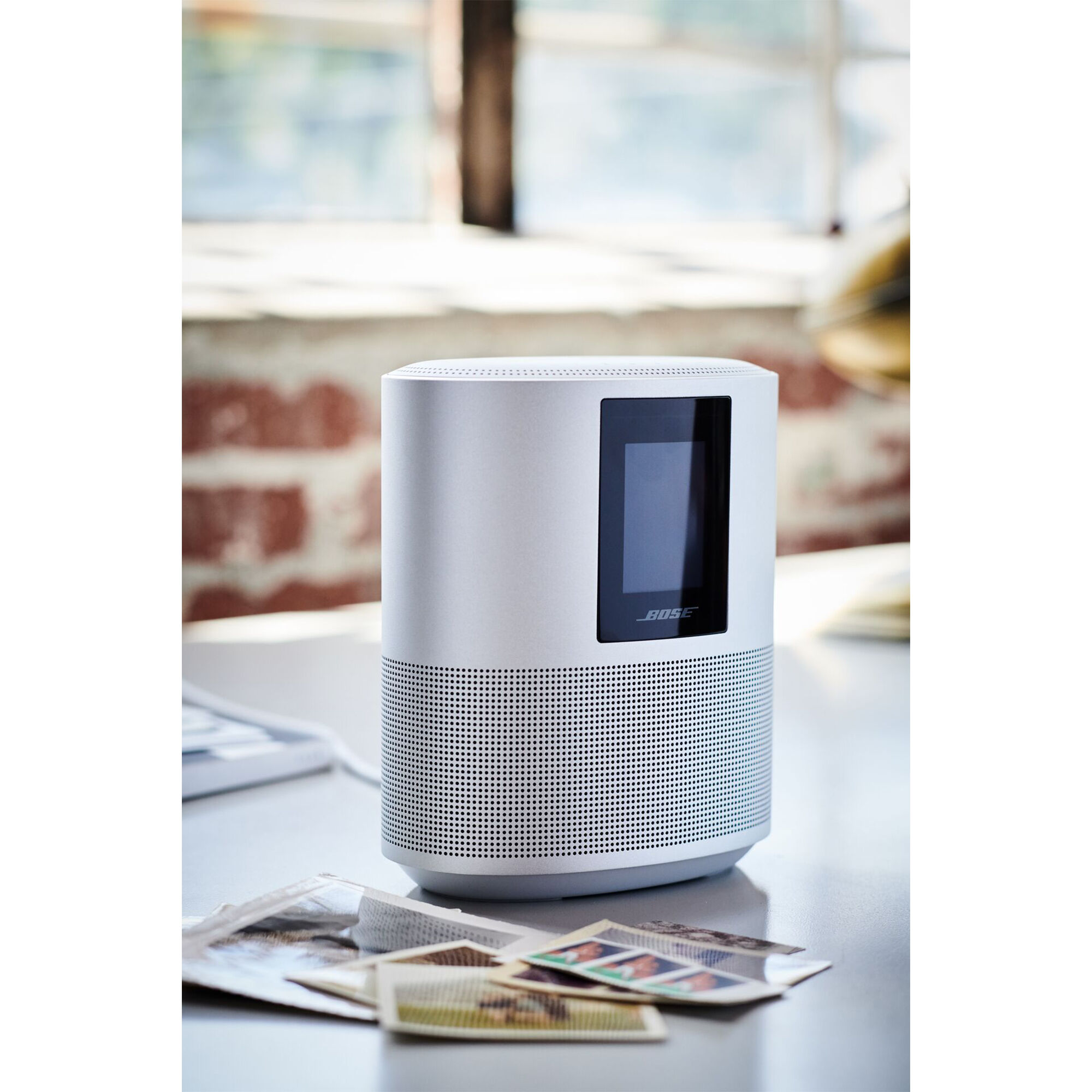 Bose Home Speaker 500 Wi-Fi & Bluetooth Music Streaming Speaker - Silver