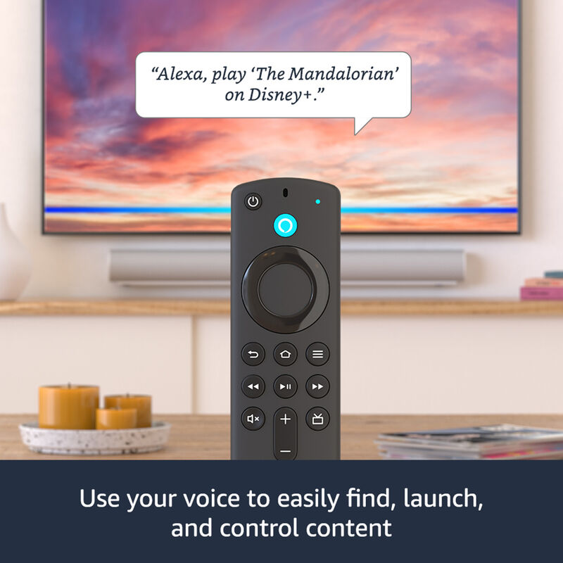 Fire TV Stick 4K Max Media Streamer with Alexa Voice Remote