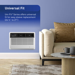 Friedrich Uni-Fit Series 14,000 BTU Smart Through-the-Wall Air Conditioner with 3 Fan Speeds, Sleep Mode & Remote Control - White, , hires