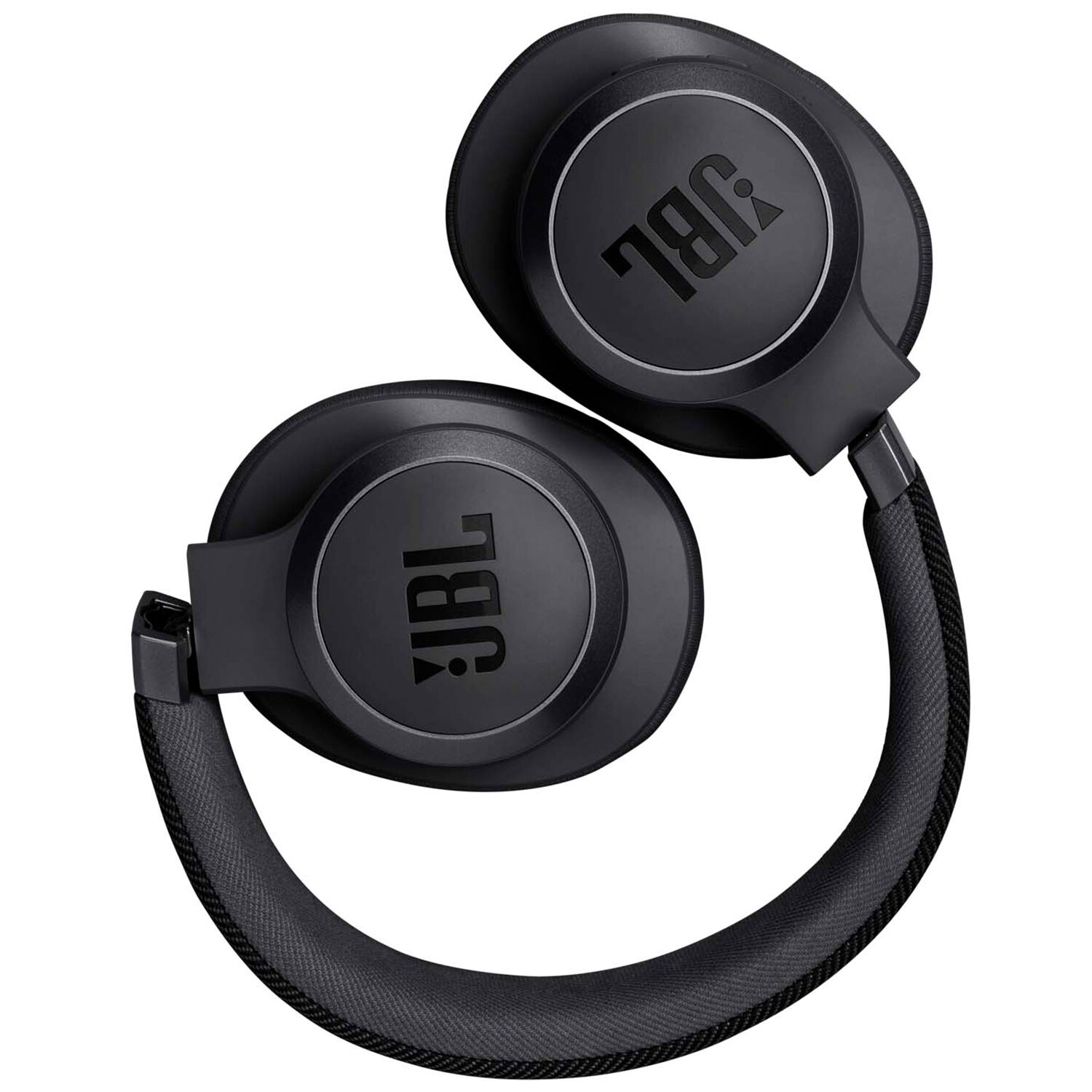 JBL - Live 770NC Wireless Noise Cancelling Over-The-Ear Headphones - Black