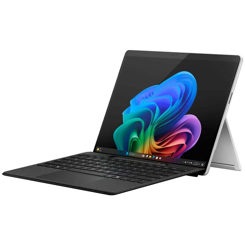 Microsoft - Surface Pro - Copilot+ PC - 13" - Snapdragon X Plus - 16GB Memory - 256GB SSD - Device Only (11th Edition) - Platinum, , hires