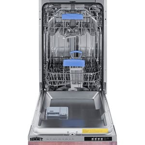 Summit 18 in. Built-In Dishwasher with Top Control, 47 dBA Sound Level, 8 Place Settings, 8 Wash Cycles & Sanitize Cycle - Custom Panel Ready, , hires