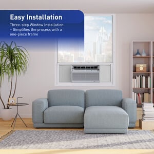 Friedrich Chill Premier Series 18,000 BTU Smart Energy Star Window/Wall Air Conditioner with Inverter, 3 Fan Speeds, Sleep Mode & Remote Control - White, , hires