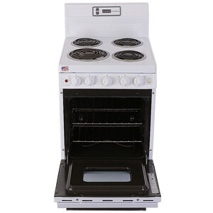 Premier 20 in. 2.4 cu. ft. Oven Freestanding Electric Range with 5