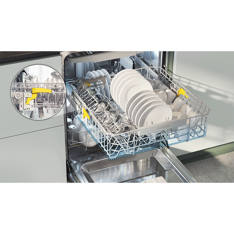 Samsung Smart 42dBA Dishwasher with StormWash and Smart Dry (DW80B7070 –  OBappliances