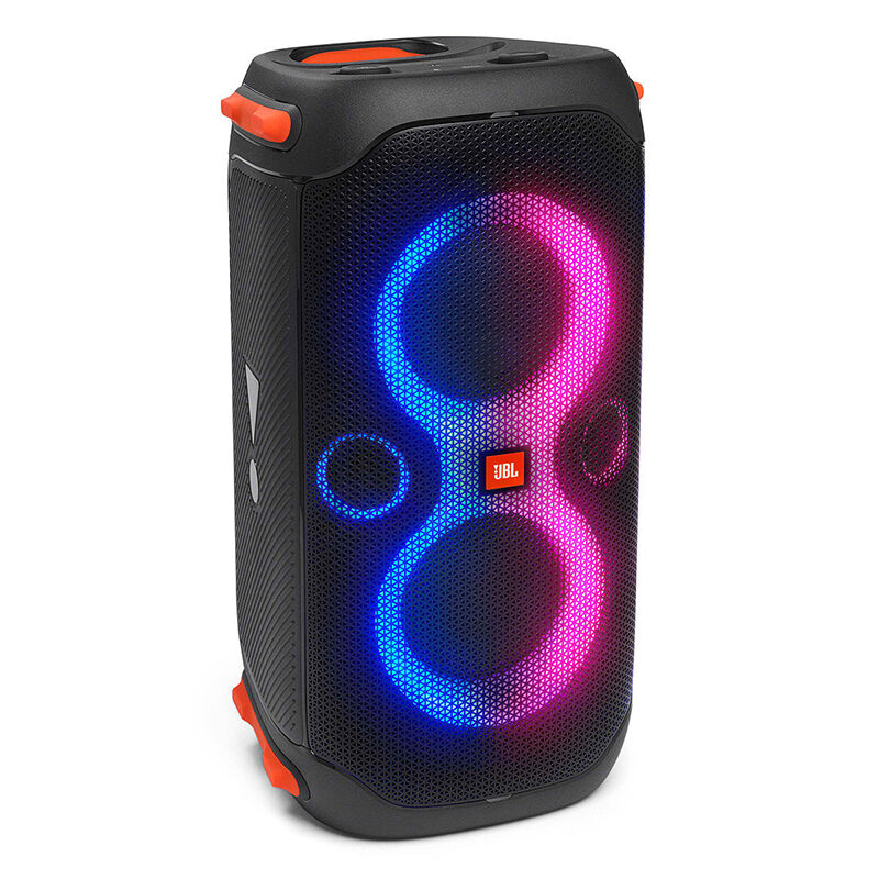 JBL PartyBox On-the-Go Essential  Portable party speaker with built-in  lights and wireless mic