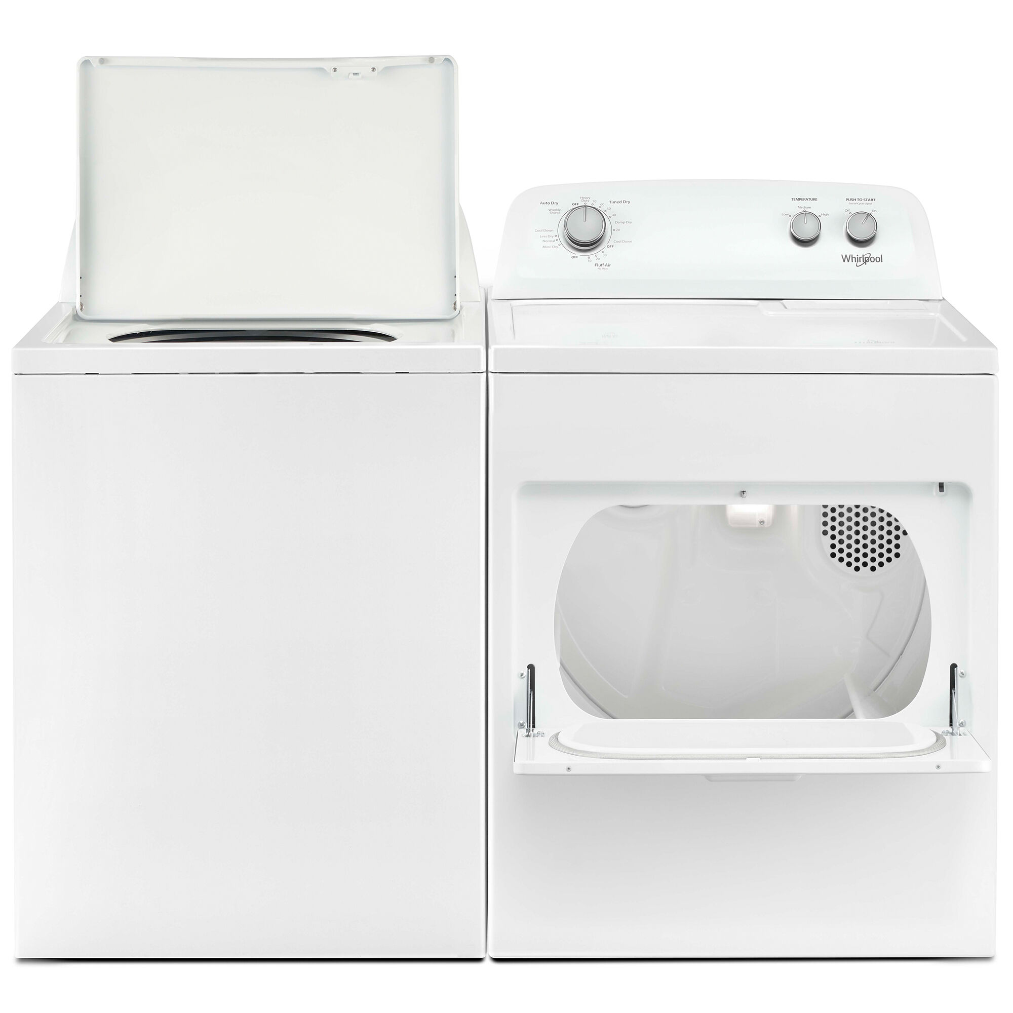 Whirlpool 27.5 in. 3.8 cu. ft. Top Load Washer - White