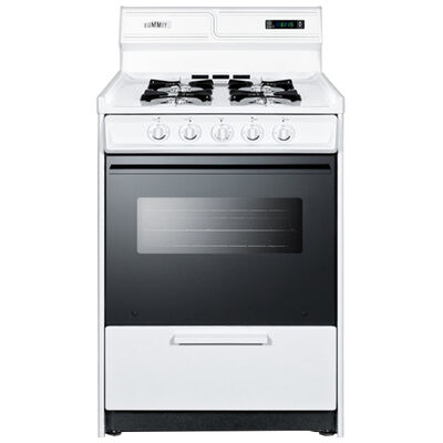 Premier BCK100TP 24 Inch Freestanding Gas Range with 4 Open