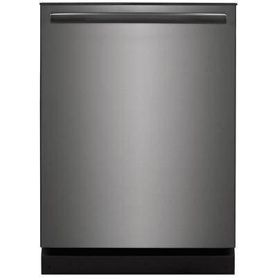 Frigidaire Gallery 24 in. Built-In Dishwasher with Top Control, 52 dBA Sound Level, 14 Place Settings, 5 Wash Cycles & Sanitize Cycle - Black Stainless Steel | GDPH4515AD