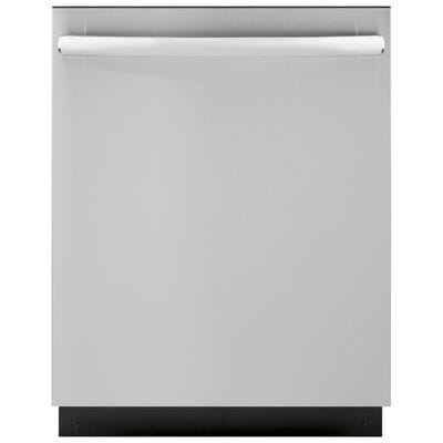 GE 24 in. Built-In Dishwasher with Top Control, 51 dBA Sound Level, 12 Place Settings, 3 Wash Cycles & Sanitize Cycle - Stainless Steel | GDT226SSLSS