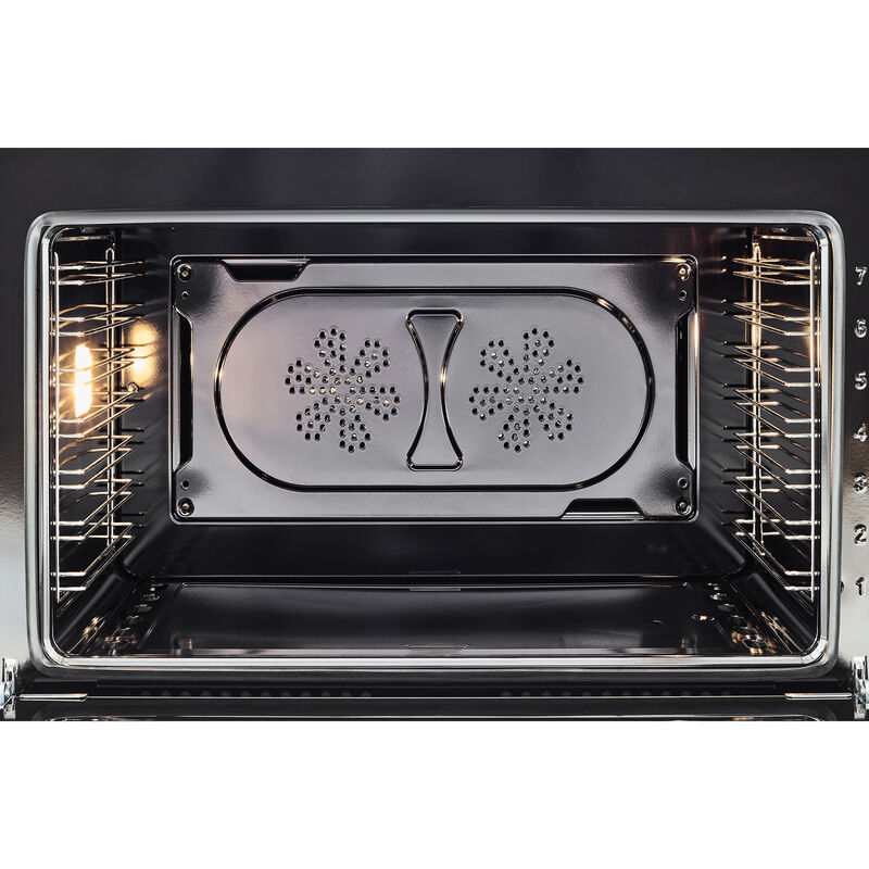 Bertazzoni Professional Series 36 in. 5.9 cu. ft. Convection Oven Freestanding LP Gas Dual Fuel Range with 5 Sealed Burners - Stainless Steel, , hires