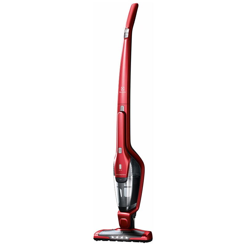 Electrolux Ergorapido Pet Lightweight Cordless Vacuum - Chili Red