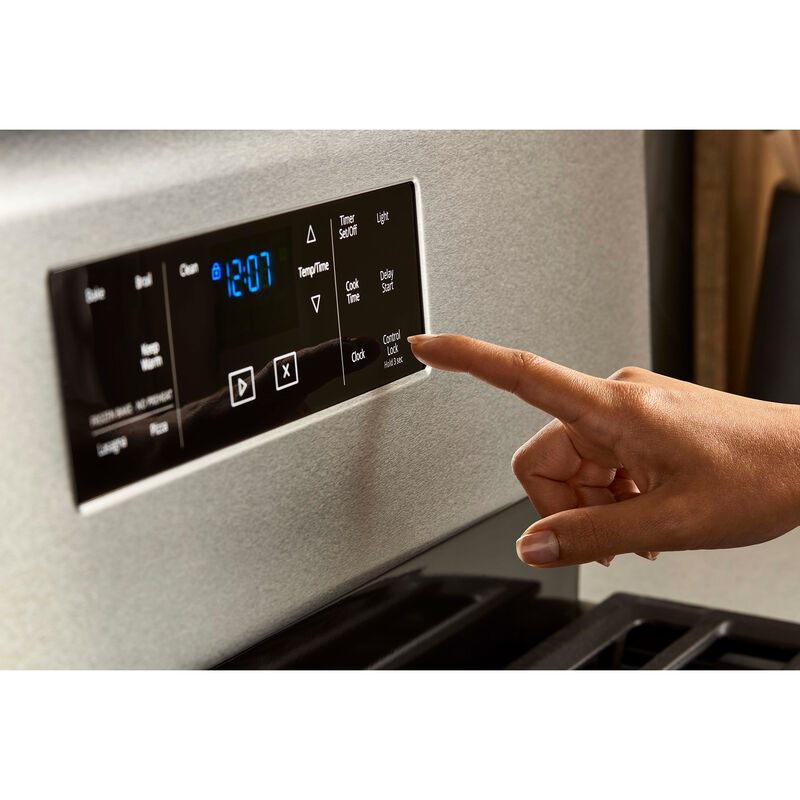 Whirlpool 30 in. 5.0 cu. ft. Oven Freestanding Gas Range with 4 Sealed ...