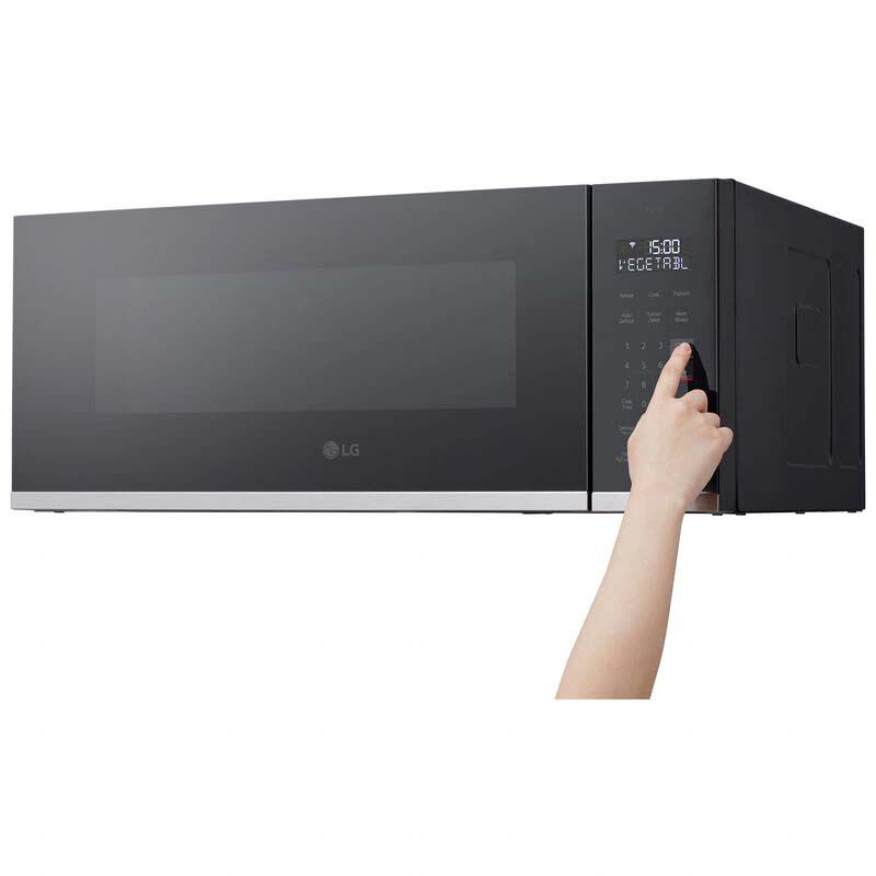 LG 30 in. 1.3 cu. ft. Low Profile Smart Over-the-Range Microwave with 400 CFM - PrintProof Stainless Steel, , hires