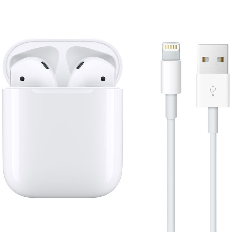 Apple AirPods - Wireless Headset with Mic (White, In the Ear) : :  Electronics