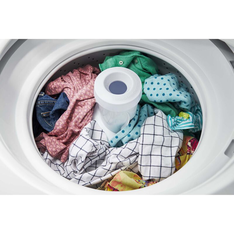 Whirlpool 27 in. Laundry Center with 3.5 cu. ft. Washer with 9 Wash Programs & 5.9 cu. ft. Electric Dryer with 4 Dryer Programs, Sensor Dry & Wrinkle Care - White, , hires
